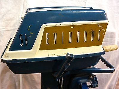 Evinrude 5.5 HP 1959 Model 5518 5519
