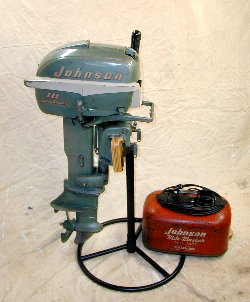 Johnson 10 HP 1951-1952 Model QD-12 QD-13