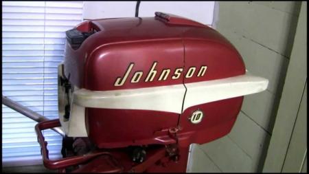 Johnson 10 HP 1956 Model QD-17