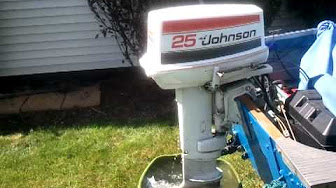 Johnson 25 HP 1979 Model 25E79, 25EL79, 25R79, 25RL9