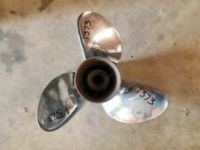 013024 Michigan Stainless Steel Propeller  12-1/2 x 13