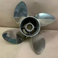 763945 BRP Evinrude Cyclone TBX Stainless Steel 4-Blade Propeller (14 x 20) LH