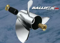 953522 Michigan Ballistic XL 3-Blade Stainless Steel Propeller (14-3/4 x 22), RH