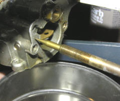 Lightwin Carburetor Low Speed Needle Closeup