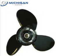 011006 Michigan Aluminium Propeller (15-1 / 2 x 15) kwa V-6 Gearcase 15 Spline na Thru-Hub Exhaust