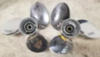 777026 BRP Evinrude Johnson Llambë çeliku inox e lëmuar (13-7 / 8 x 21), RH, 15 Spline