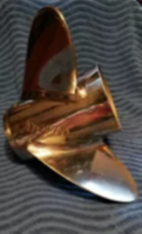 993046 Michigan Apollo 3-Blade Bakin Karfe Propeller (14 x 23), RH