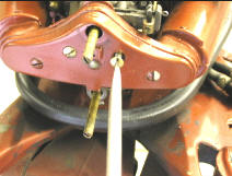 Johnson Seahorse 5.5 fuortsmite Air Silencer screws