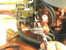 Johnson soavalin-dranomasina 5.5 Carburetor Body