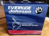 763892 Prop Evinrude Johnson OMC BRP Stainless Steel Propeller (9-1/4 x 9) 13 Spline & Thru-Hub Exhaust