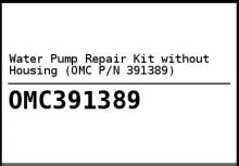 391389 Water Pump Kit